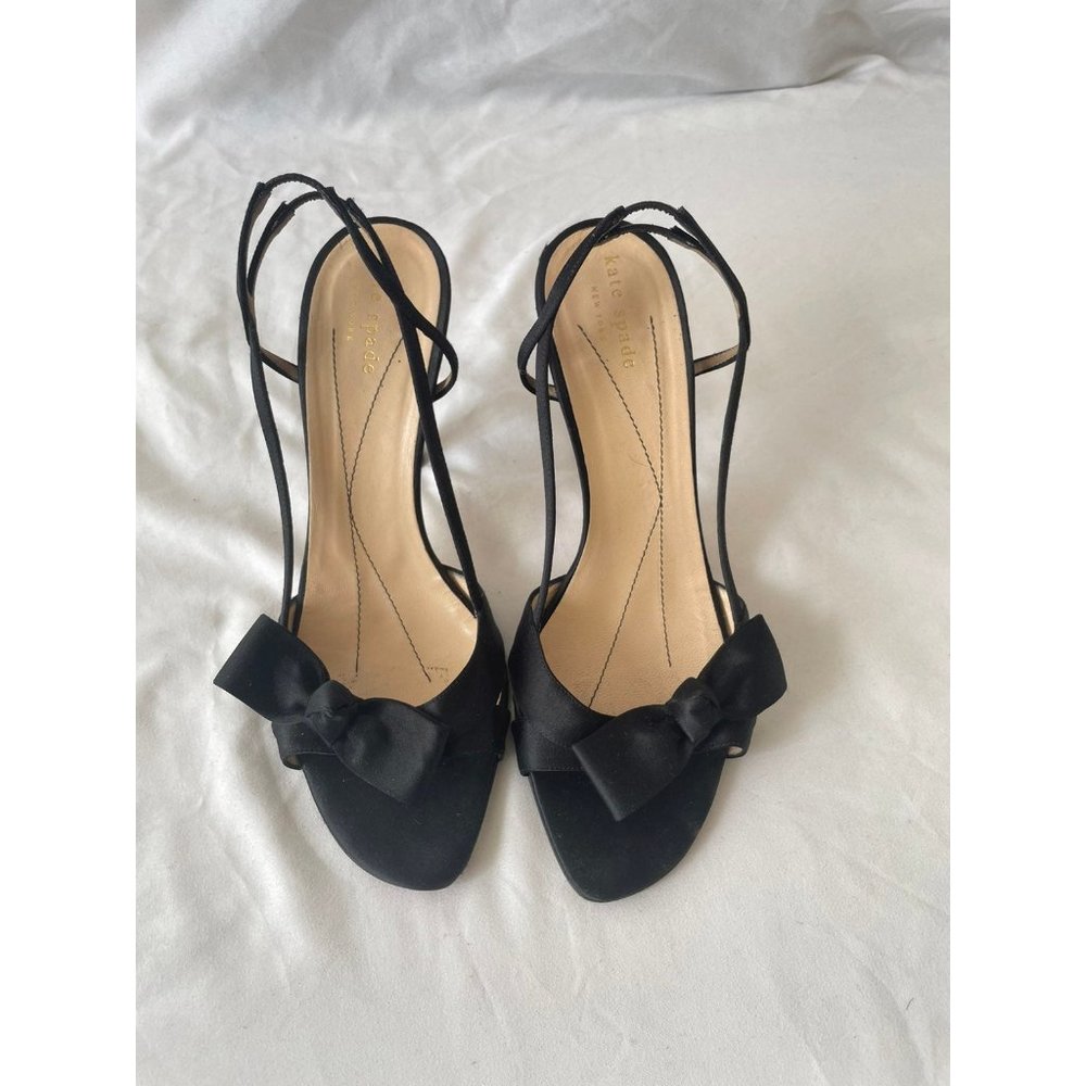 Kate spade new york black mini heels